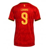 Stroje piłkarskie Belgia Romelu Lukaku #9 Koszulka Podstawowej dla damskie MŚ 2026 Krótki Rękaw